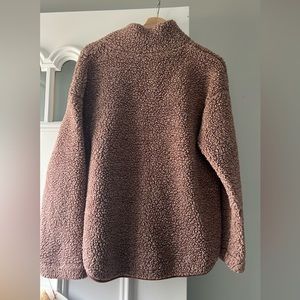 Old navy Sherpa quarter zip